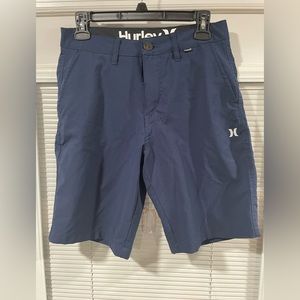 Mens Hurley shorts Navy Blue 28in
